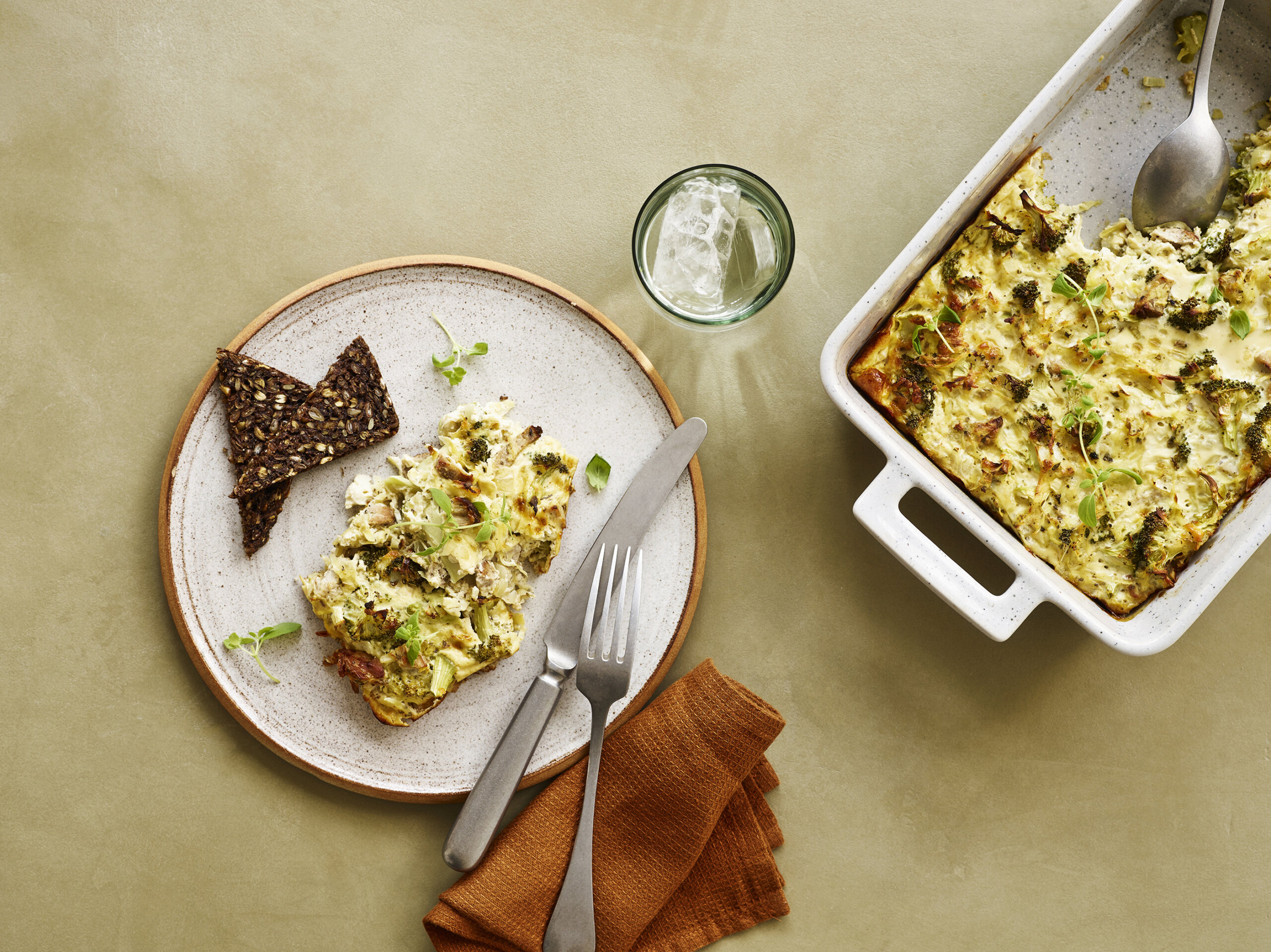 Grøn frittata